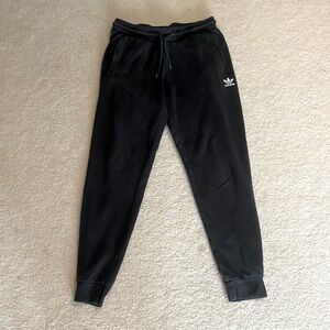 GENTLY USED. Men’s Adidas Black Sweatpants.